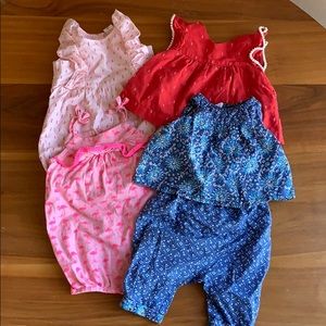 Gap baby girl cute outfits size 3-6 months
